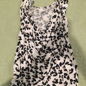 Animal Print Sleeveless top